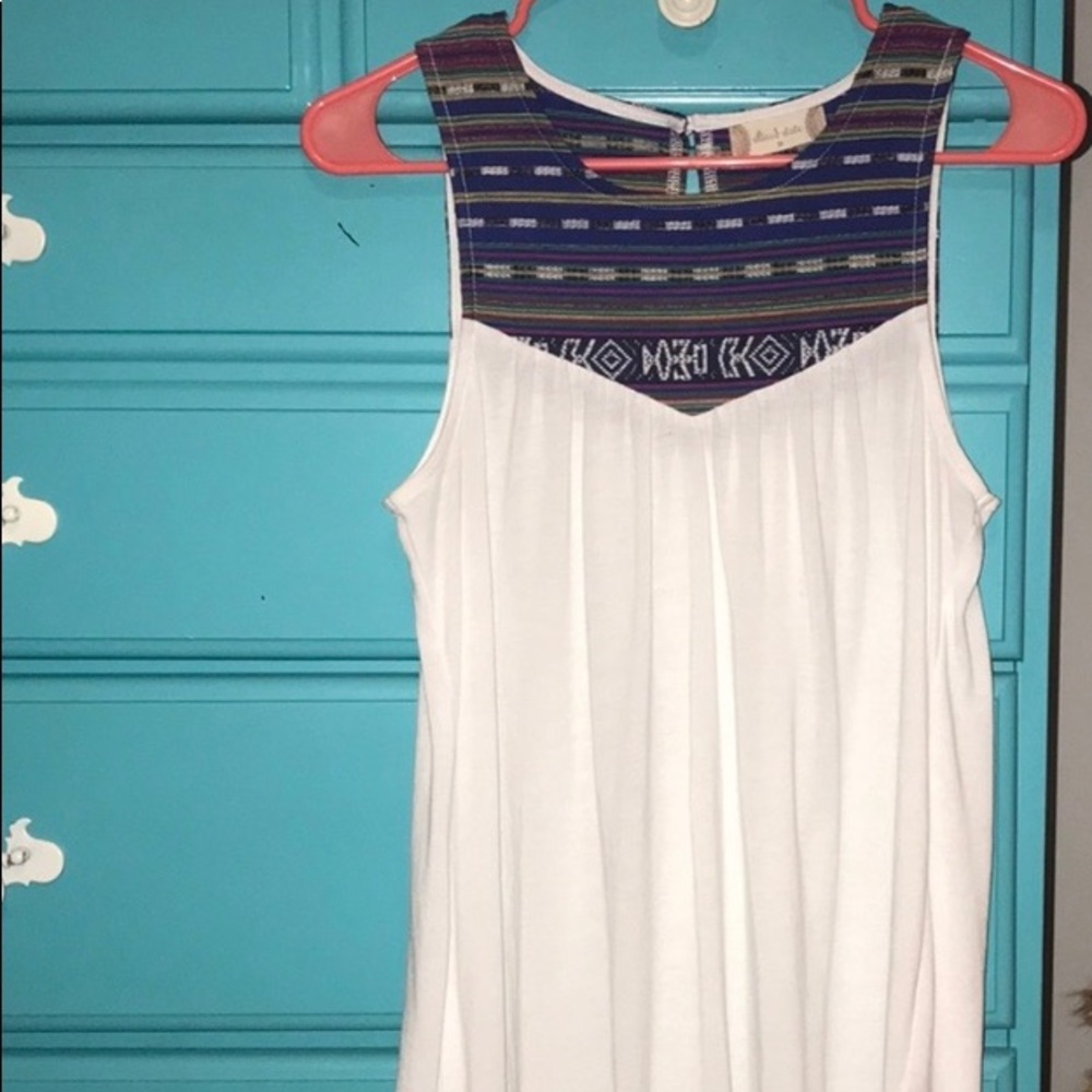 Altar’d State white sleeveless shirt